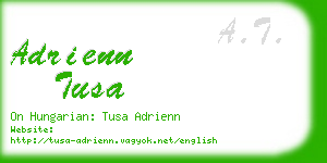 adrienn tusa business card